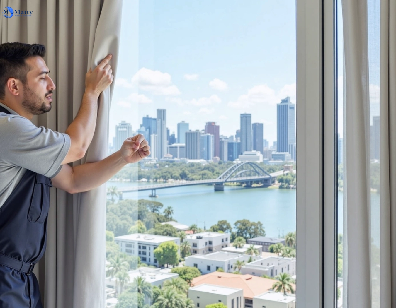 Professional curtain steam cleaning service waverley-nsw QLD by Matty Curtain Cleaning